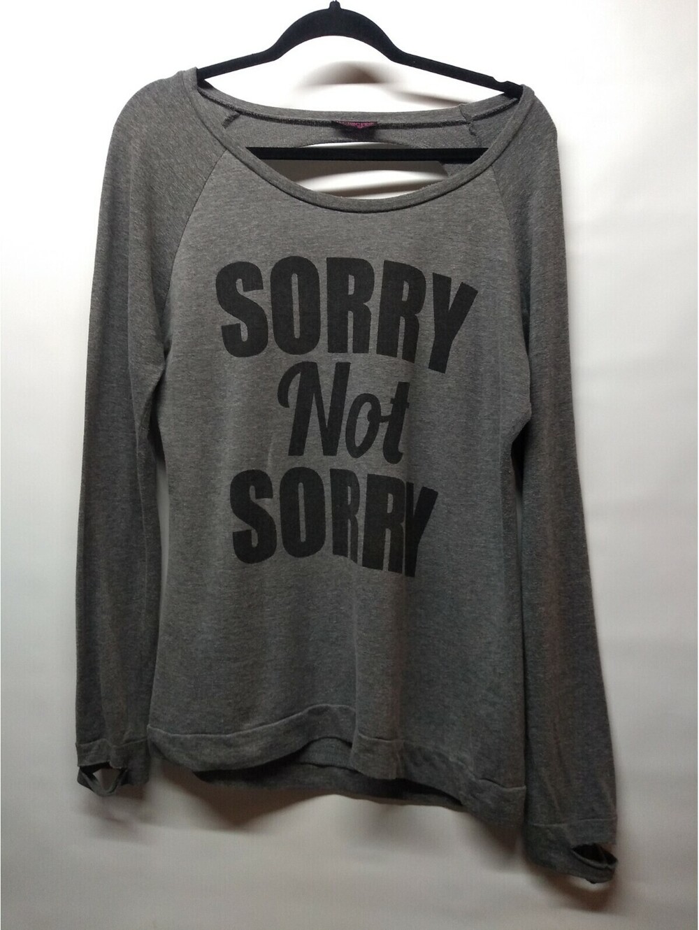Electric Pink Extra Large Shirt Sorry Not Sorry 022